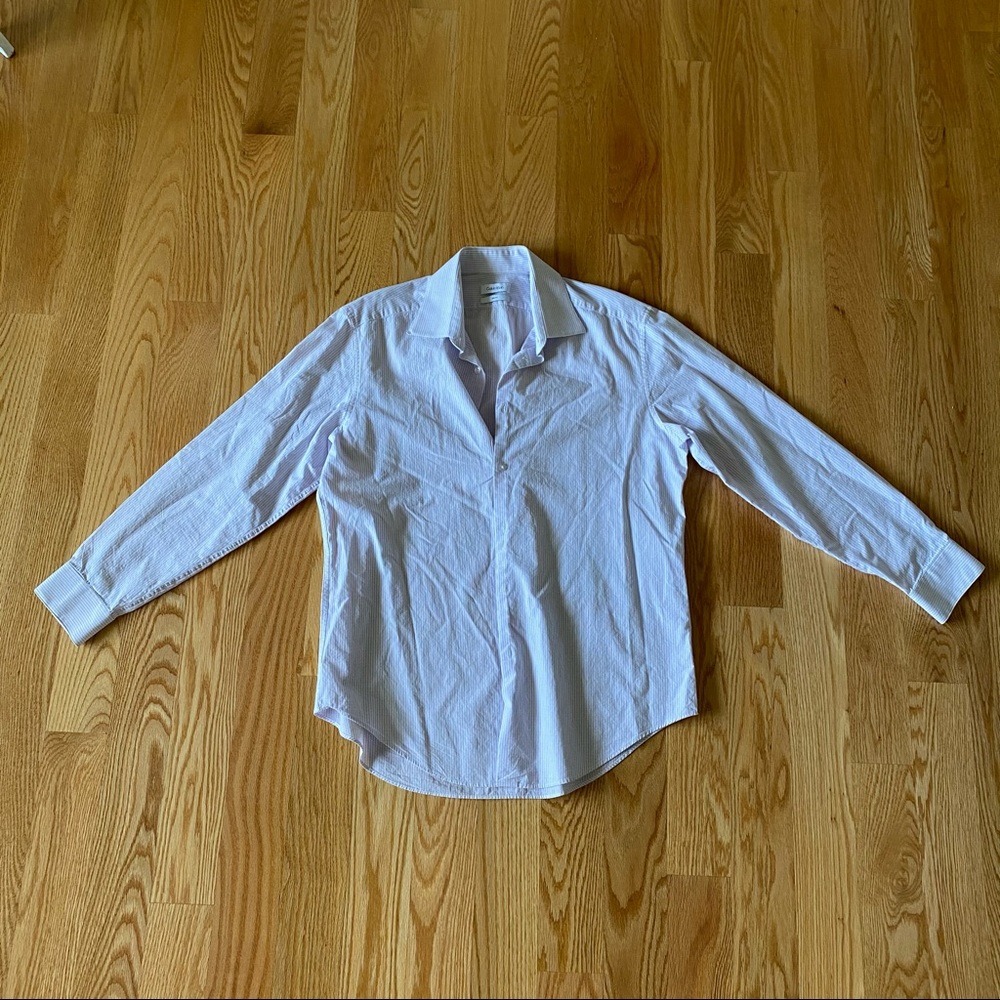Calvin Klein Slim Fit 16 32/33 Dress Shirt